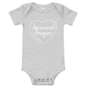 Answered Prayers Baby bodysuit