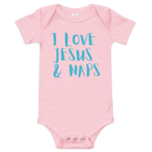 Jesus and Naps Baby bodysuit
