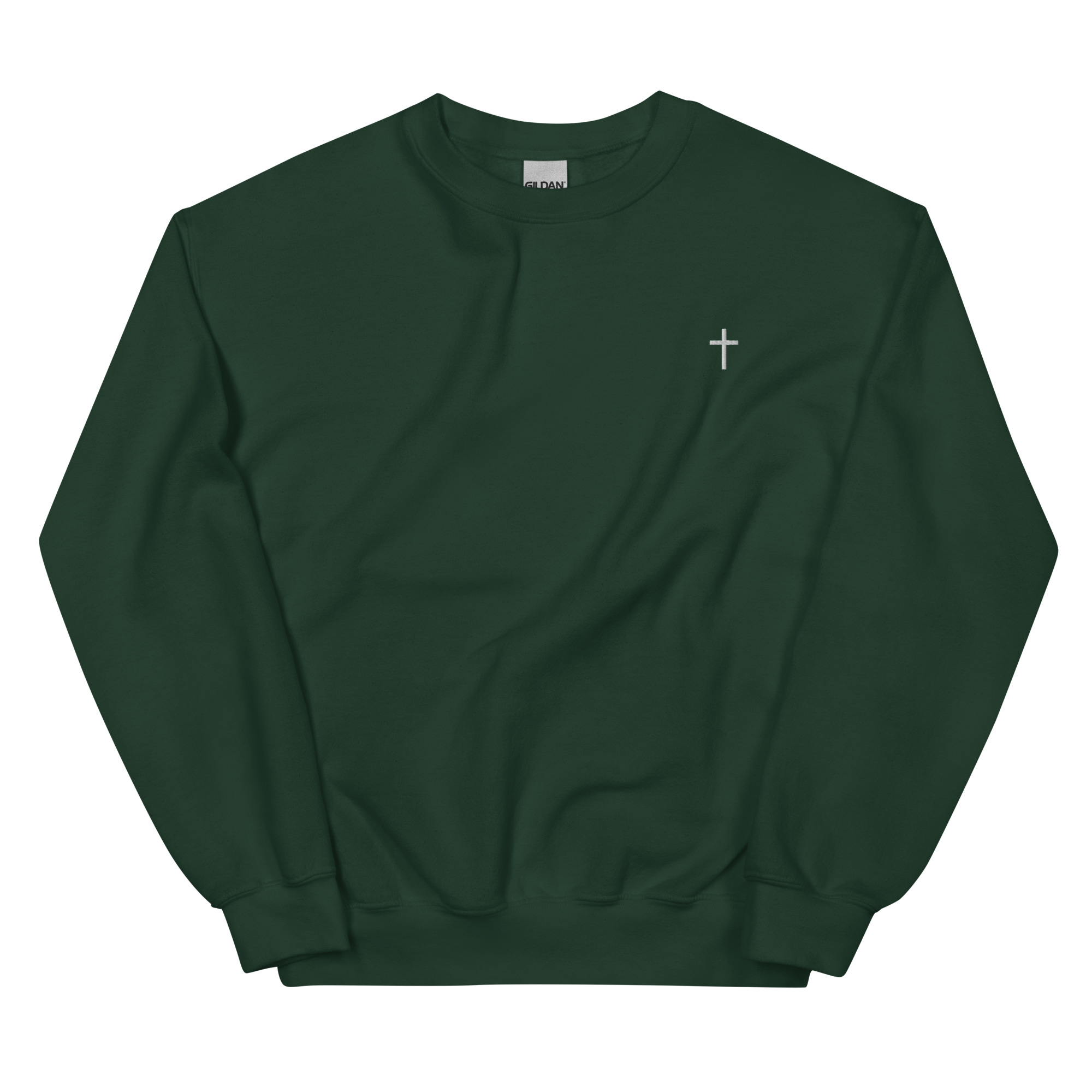unisex-crew-neck-sweatshirt-forest-green-front-696313f42ab60.jpg