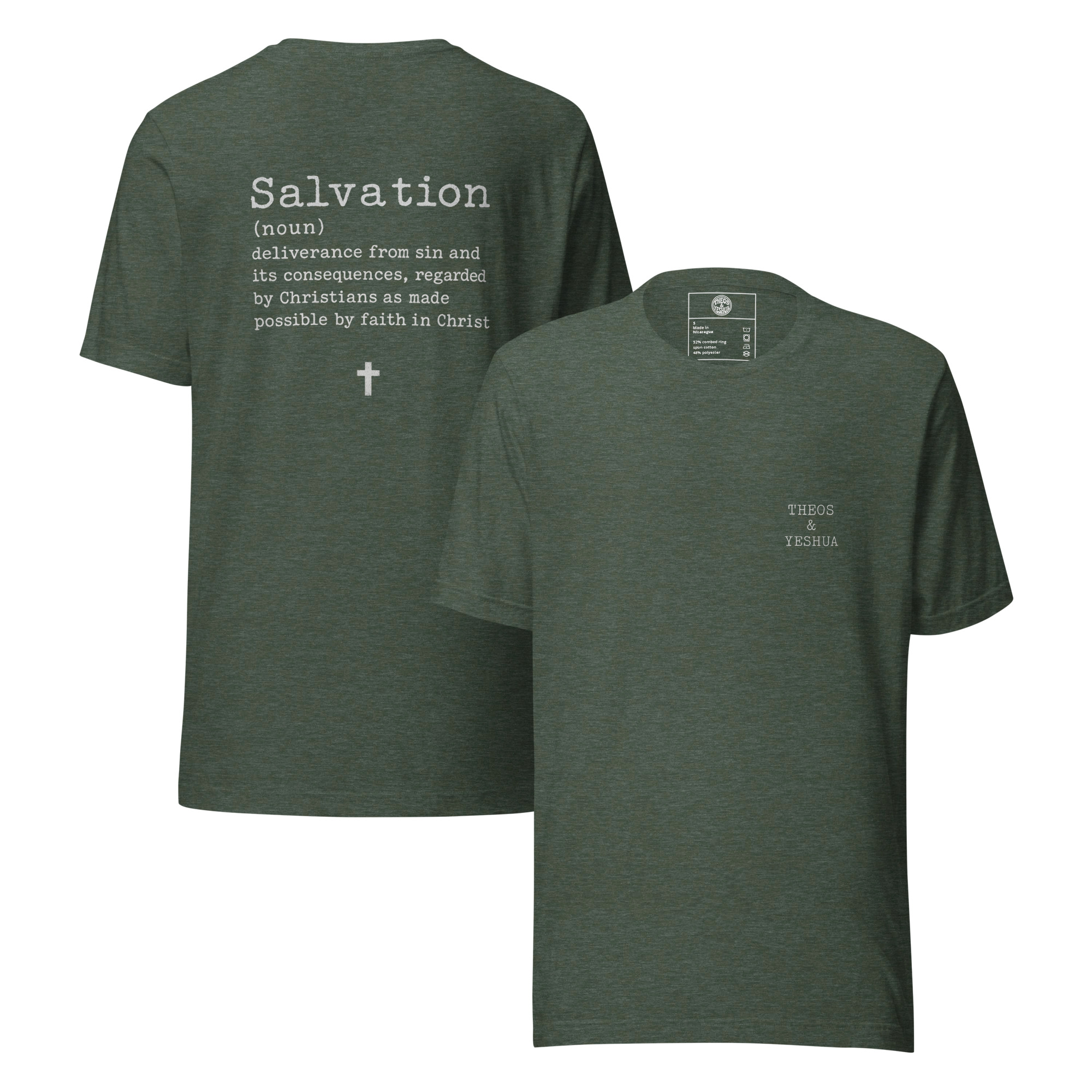 unisex-staple-t-shirt-heather-forest-front-and-back-6961c9650521f.jpg